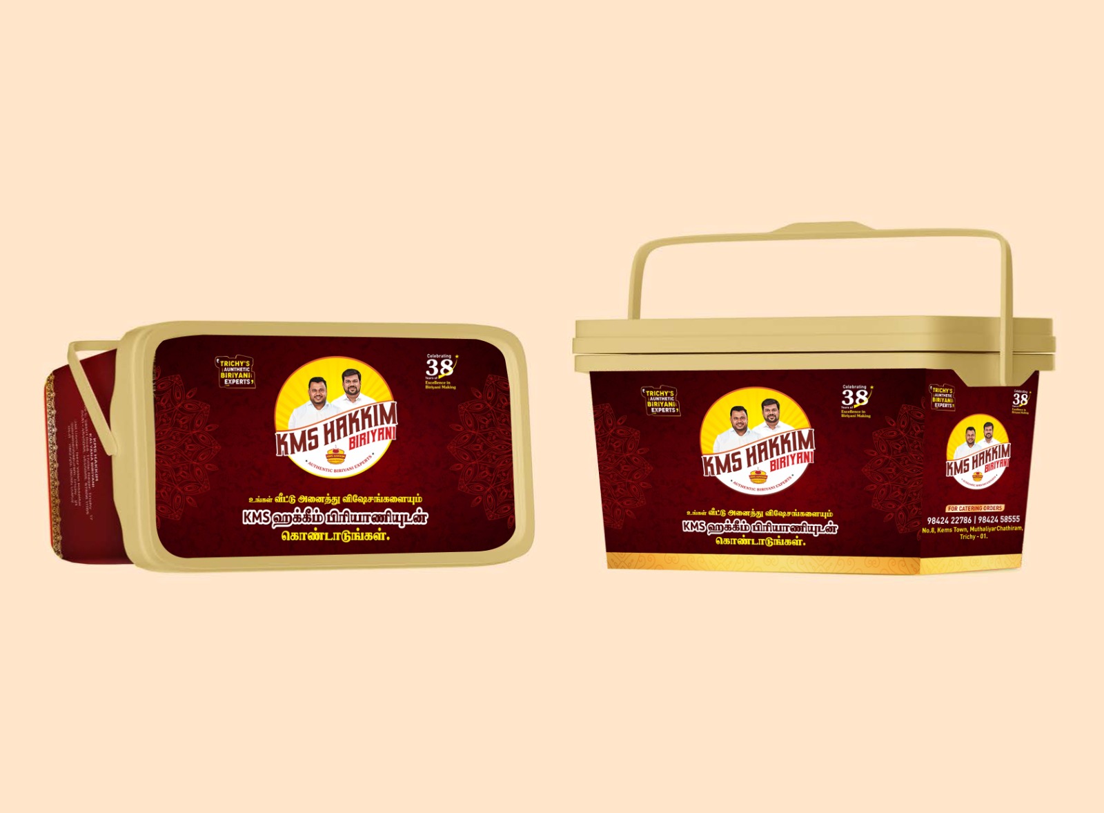 Premium Bucket Packaging Design